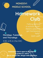 Middle School Homework Club