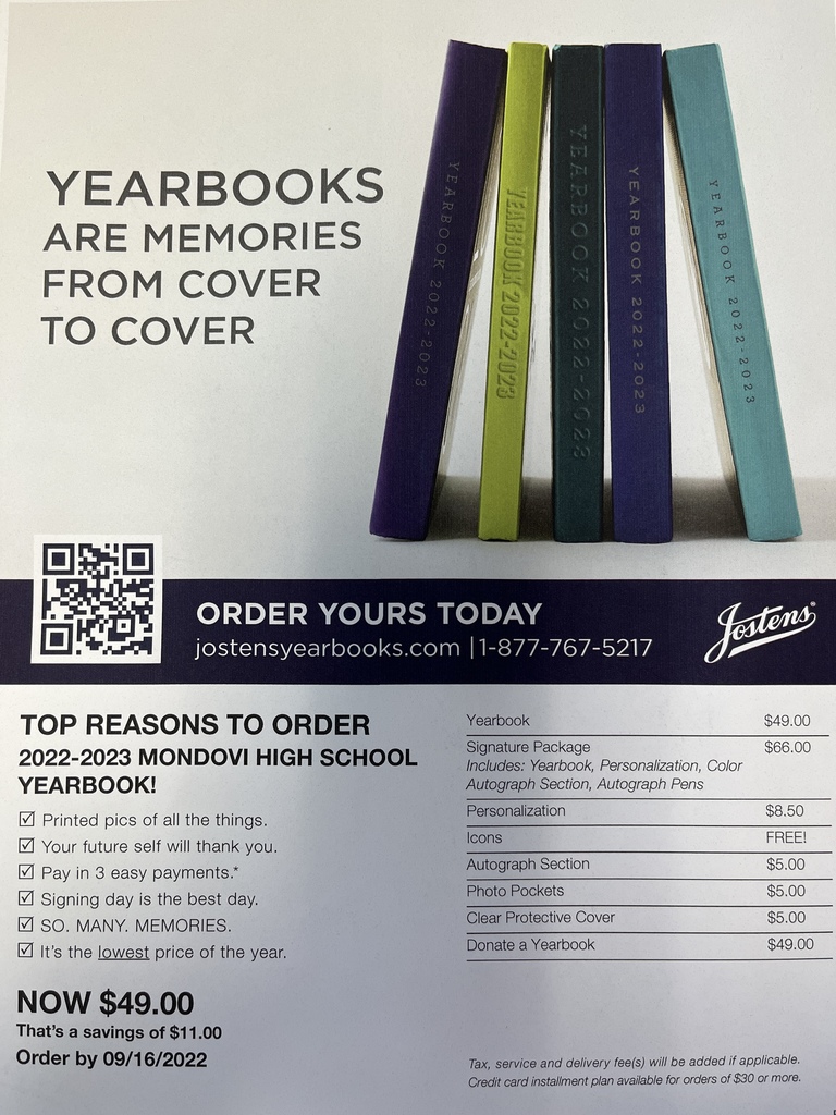 Yearbook Order Flyer