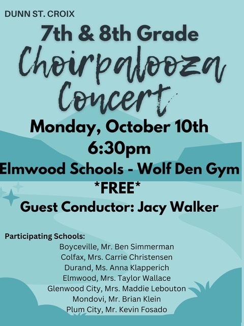 7th & 8th Grade Choirpalooza Concert