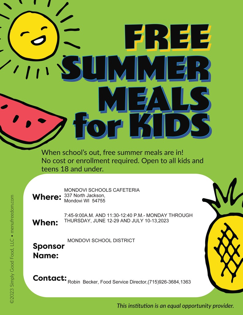 Free Meals for Kids Flyer